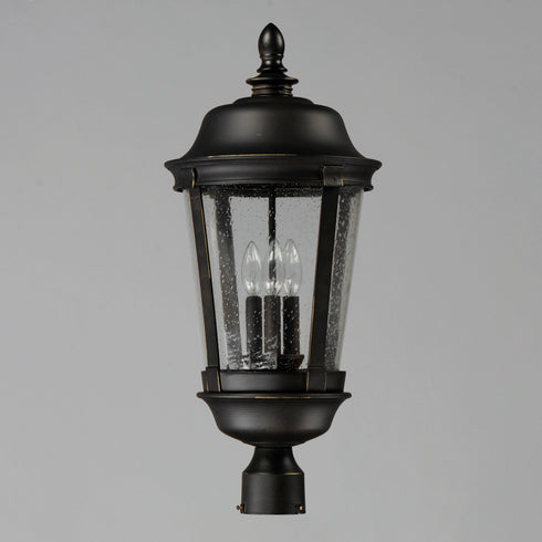 Maxim Dover Dc Outdoor Pol Post Mount Model: 3022CDBZ