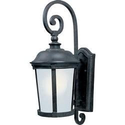 Maxim Dover LED E26 Dover LED 1 Light Outdoor Wall Lantern Model: 56095FSBZ