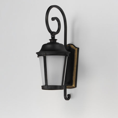 Maxim Dover LED E26 Dover LED 1 Light Outdoor Wall Lantern Model: 56095FSBZ