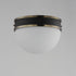 Maxim Duke Flush Mount Model: 12419SWBKWBR
