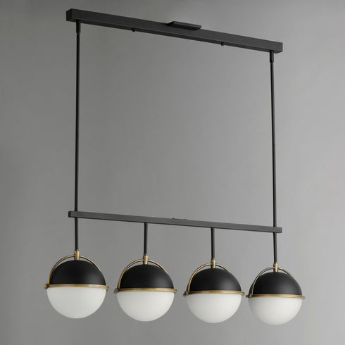Maxim Duke Linear Pendant Model: 12414SWBKWBR