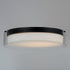 Maxim Duo 16'' Round Flush Mount Model: 12284CLSWBK