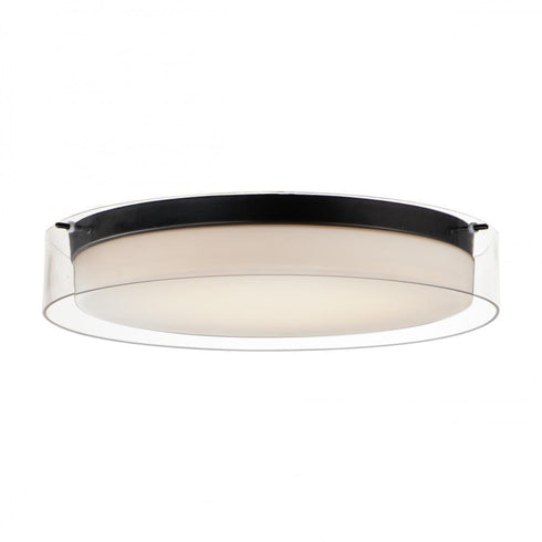 Maxim Duo 20'' Round Flush Mount Model: 12286CLSWBK