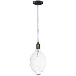 Maxim Early Electric Single Pendant Model: 12121BKAB