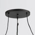 Maxim Early Electric Multi Light Pendant Model: 12123BKAB