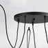 Maxim Early Electric Multi Light Pendant Model: 12125BKAB