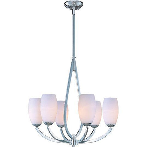 Maxim Elan Single Tier Chandelier Model: 22175SWPC