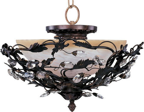 Maxim Elegante Semi Flush Mount Model: 2859EG