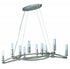 Maxim Entwine Single Tier Chandelier Model: 38498CLGS