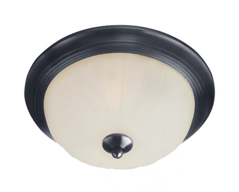 Maxim Essentials-583x Essentials 1 Light Flush Mount Model: 5830FTBK