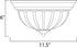 Maxim Essentials-583x Essentials 1 Light Flush Mount Model: 5830FTBK