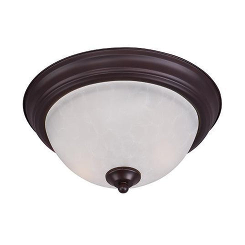Maxim Essentials-584x Essentials 1 Light Flush Mount Model: 5840MRSN