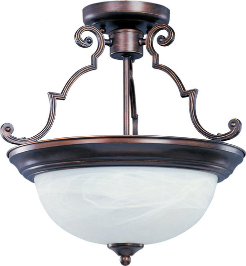 Maxim Essentials-584x Essentials 2 Light Semi Flush Mount Model: 5843MROI
