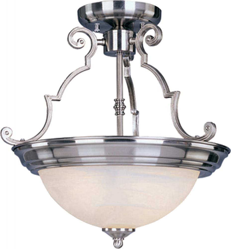 Maxim Essentials-584x Essentials 2 Light Semi Flush Mount Model: 5843MROI