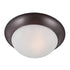 Maxim Essentials-585x Essentials 1 Light Flush Mount Model: 5850MRSN