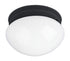 Maxim Essentials-588x Essentials 1 Light Flush Mount Model: 5880WTBK