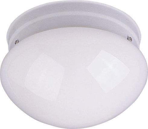 Maxim Essentials-588x Essentials 1 Light Flush Mount Model: 5880WTWT