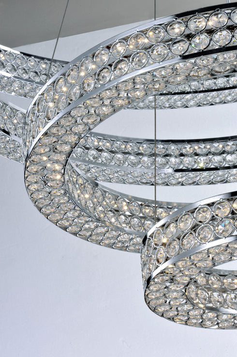 Maxim Eternity LED Eternity 4 Tier 60 Inch LED Chandelier Model: 39779BCPC