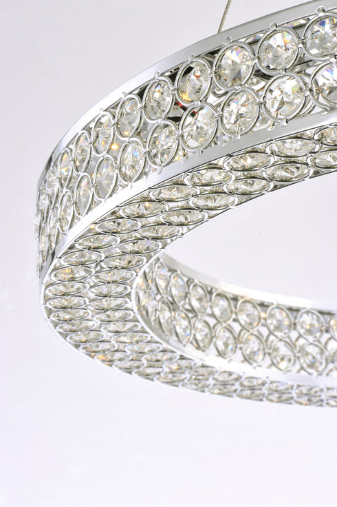 Maxim Eternity LED Eternity 40 Inch LED Pendant Model: 39774BCPC