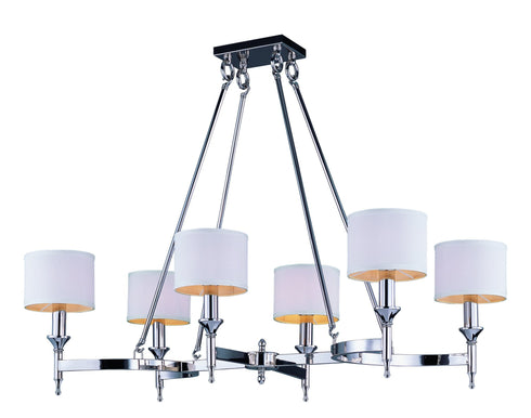 Maxim Fairmont Single Tier Chandelier Model: 22376OMNAB