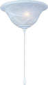 Maxim FKT205MW 2-Light Ceiling Fan Light Kit with Wattage Limiter