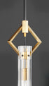 Maxim Flambeau 1 Light Mini Pendant Model: 16111CLBKAB