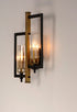Maxim Flambeau 2 Light Wall Sconce Model: 16112CLBKAB