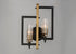 Maxim Flambeau 2 Light Wall Sconce Model: 16112CLBKAB