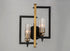 Maxim Flambeau Wall Sconce Model: 16115CLBKAB