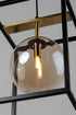 Maxim Fluid Single Pendant Model: 11364CMPBKSBR