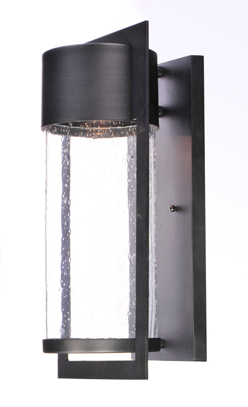 Maxim Focus LED 1 Light Round Outdoor Wall Model: 55894BGBK
