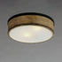Maxim Franklin 2 Light Flush Mount Model: 14440DWBK