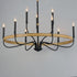 Maxim Franklin 9 Light Chandelier Model: 14449DWBK