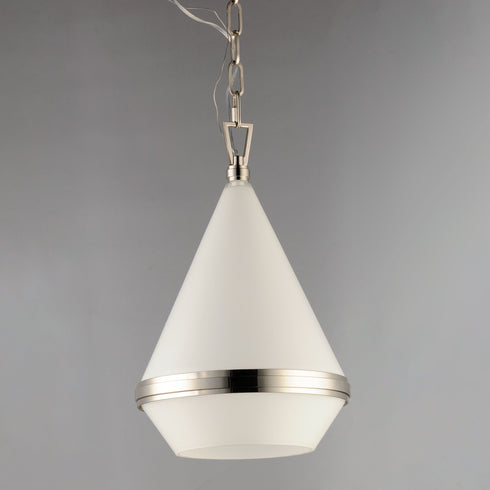 Maxim Giza 11.25 Inch 1 Light Pendant Model: 10374WTSBR