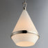 Maxim Giza 11.25 Inch 1 Light Pendant Model: 10374WTSBR