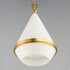 Maxim Giza 11.25 Inch 1 Light Pendant Model: 10374WTSBR