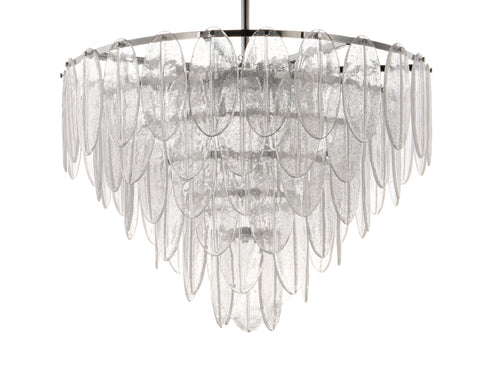 Maxim Glacier Chandelier Model: 30737CLWTPC