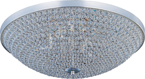 Maxim Glimmer 6 Light Flush Mount Model: 39872BCBZ