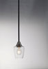 Maxim Goblet 1 Light Mini Pendant Model: 96120CLBKSN
