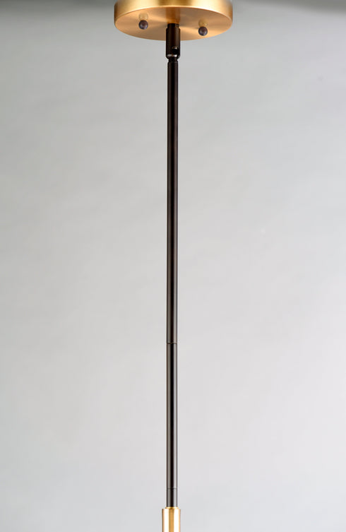 Maxim Goblet 1 Light Mini Pendant Model: 96120CLBKSN