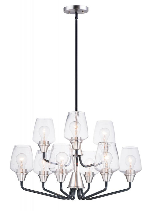 Maxim Goblet 9 Light Chandelier Model: 26127CLBZAB