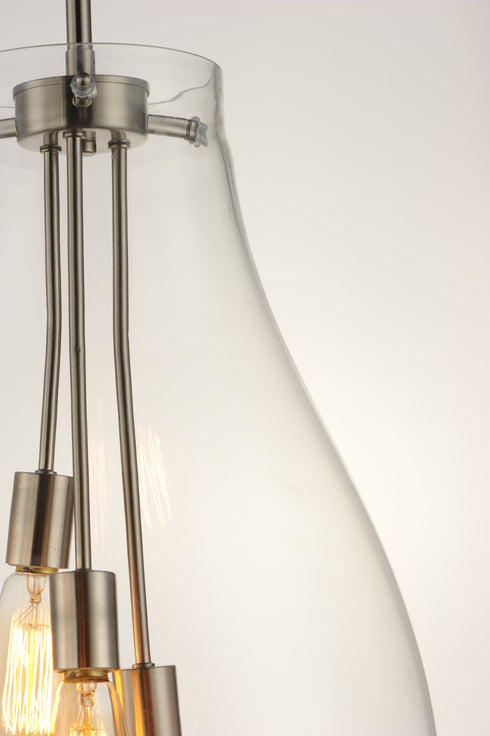Maxim Gourd Multi Light Pendant Model: 10166CLSN
