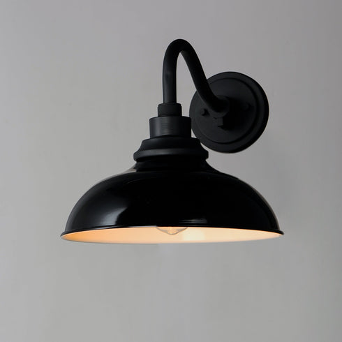Maxim Granville 1 Light Outdoor Wall Sconce Model: 35114GBBK