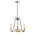 Maxim Haven Single Tier Chandelier Model: 11733BKSN