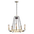Maxim Haven Single Tier Chandelier Model: 11735BKSN