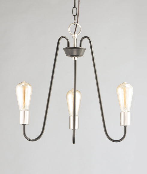 Maxim Haven Single Tier Chandelier Model: 11733BKSN