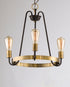 Maxim Haven Single Tier Chandelier Model: 11733BKSN