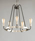 Maxim Haven Single Tier Chandelier Model: 11735BKSN