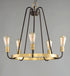 Maxim Haven Single Tier Chandelier Model: 11735BKSN