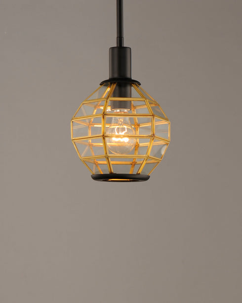 Maxim Heirloom Mini Pendant Model: 11541BKBUB